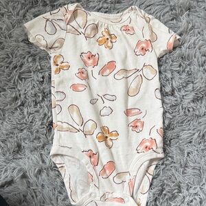 Floral Print Kids One Piece